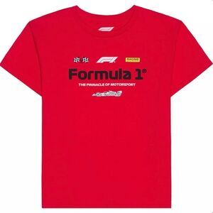 Boy’s Formula One Red Graphic Short Sleeve T-Shirt